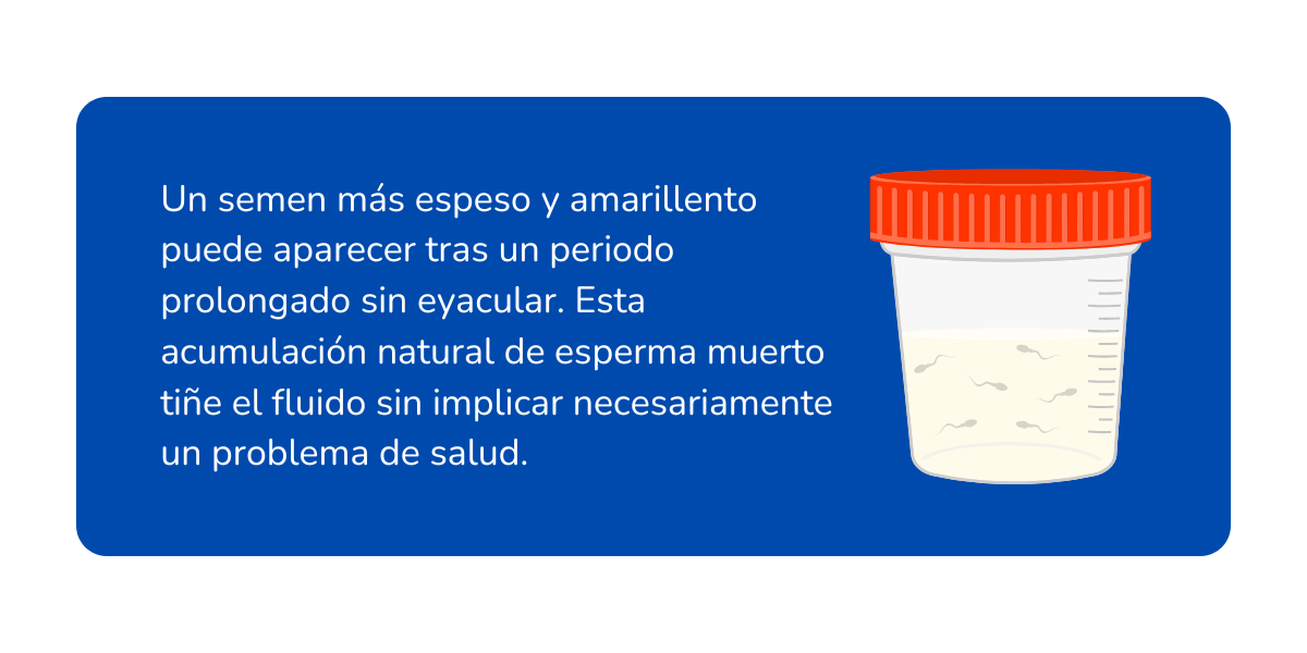 semen amarillo