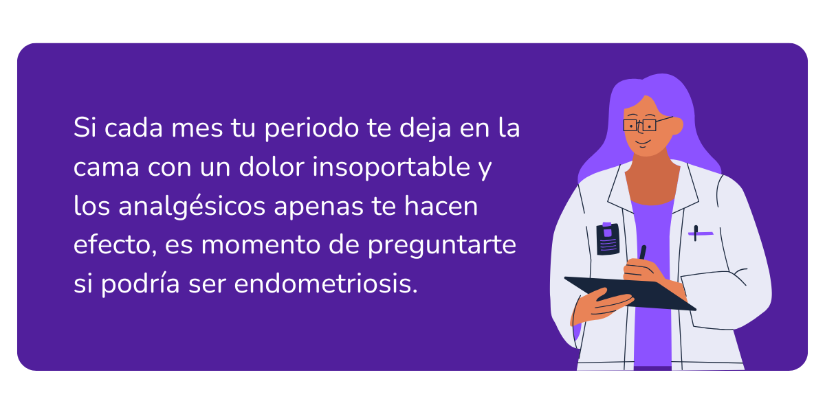 endometriosis reglas muy dolorosas