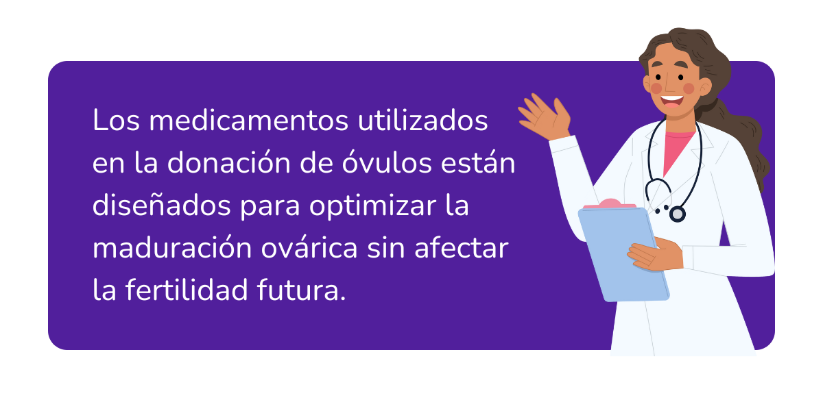estimulación ovárica donación de óvulos