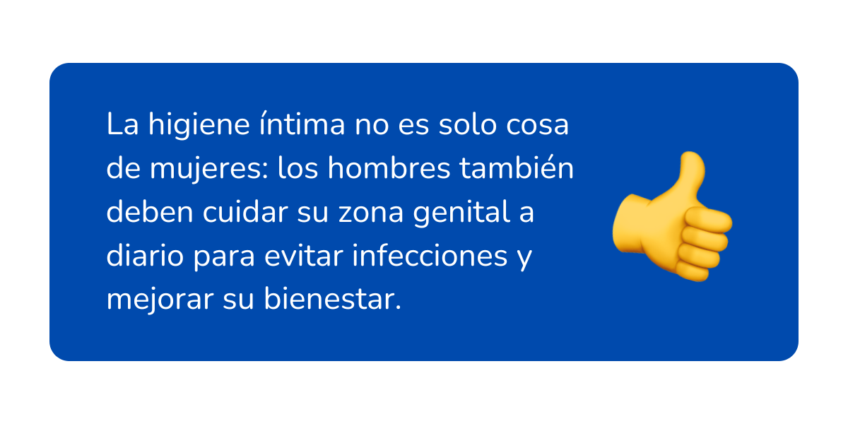 higiene íntima masculina