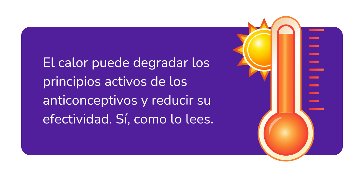 calor afecta anticonceptivos (2)
