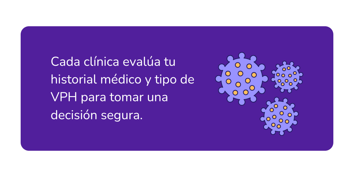puedo donar ovulos si he tenido vph