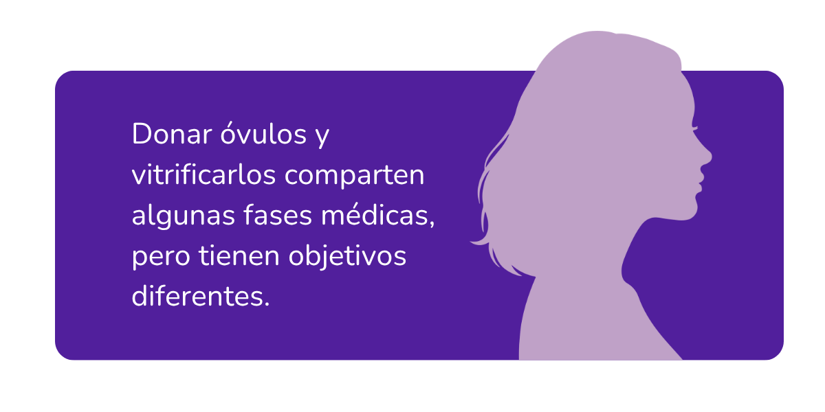 Diferencia entre donar óvulos y congelar ovulos Diferencia entre donar óvulos y congelar ovulos