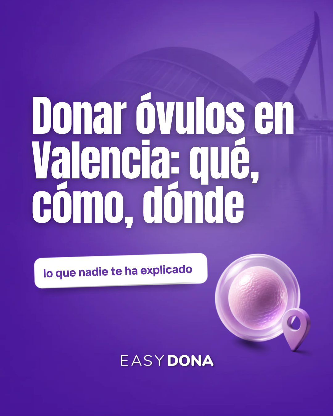 Post de Easydona: donar óvulos en Valencia, qué, cómo y dónde